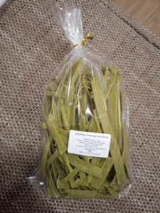 fokhagymás spenótos tészta