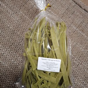 fokhagymás spenótos tészta